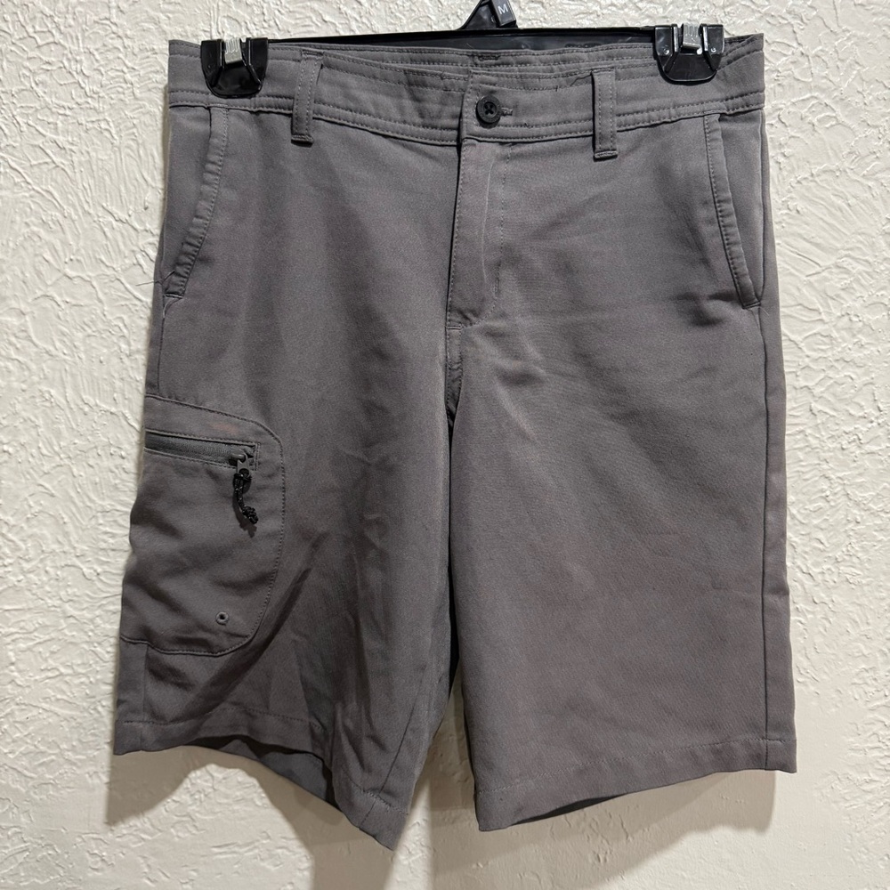 Boy's Magellan Gray Cargo Shorts, Size 10